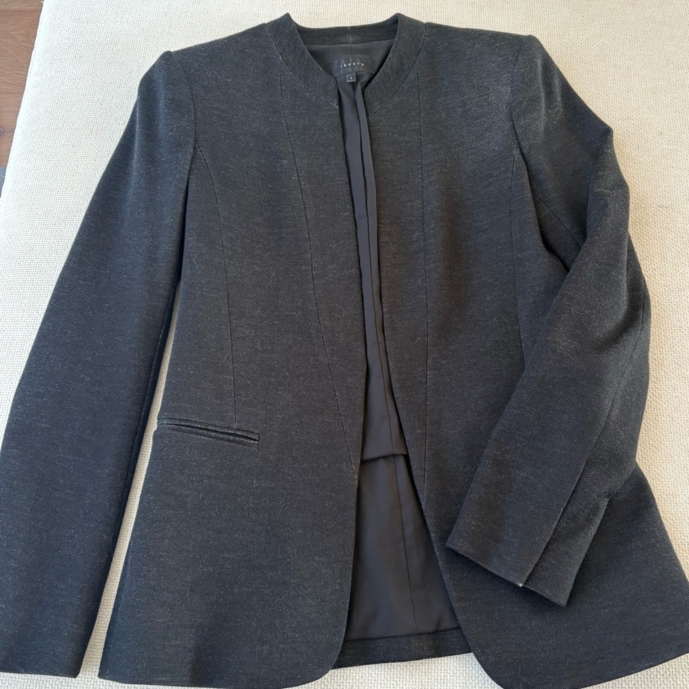 Theory Charcoal Blazer